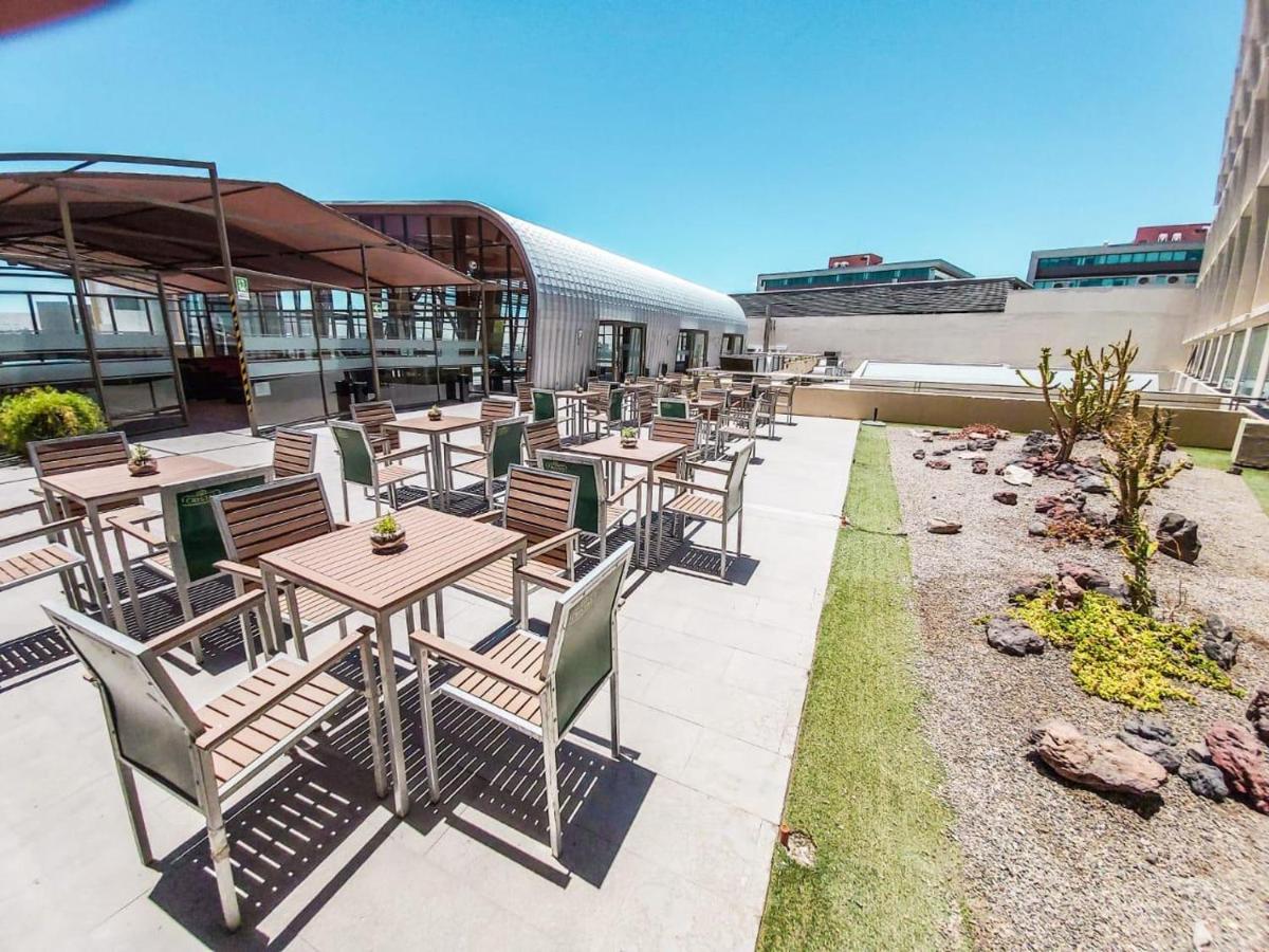 Mds Hotel Calama Ngoại thất bức ảnh The rooftop garden at the new hospital